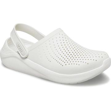 Crocs LiteRide™ Men's Clogs White | Australia 0718HAPK